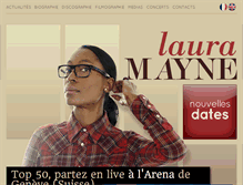 Tablet Screenshot of lauramayne.com